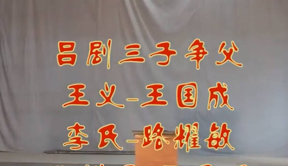 吕剧《三子争父》现场版全剧MP4视频下载