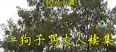 民间小调《二狗子骂丈人续集》上集.陈建设 钟怀得MP4视频下载