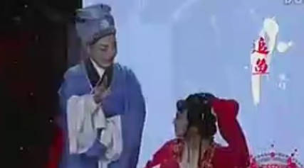 越剧《追鱼》选段：观灯.杨婷娜 祈雅琴MP4视频下载