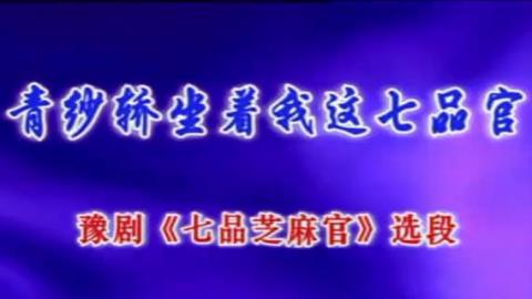 豫剧《七品芝麻官》选段：青纱帐里坐着我这七品官（卡拉OK版）视频下载[MPG]