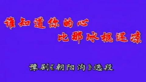 豫剧《朝阳沟》选段：谁知道你的心比那冰棍还凉（卡拉OK版）视频下载[MPG]