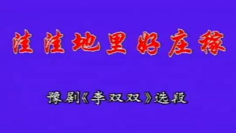 豫剧《李双双》选段：洼洼地里好庄稼（卡拉OK版）视频下载[MPG]