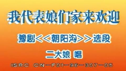 豫剧《朝阳沟》选段：我代表娘儿们家来欢迎（卡拉OK版）视频下载[MPG]