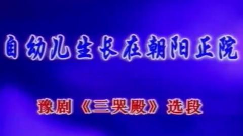 豫剧《三哭殿》选段：自幼儿生长在朝阳正院（卡拉OK版）视频下载[MPG]