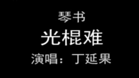 丁延果安徽琴书《光棍难》全集MP4下载