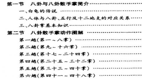 《八卦散手掌》张耀忠PDF打包下载